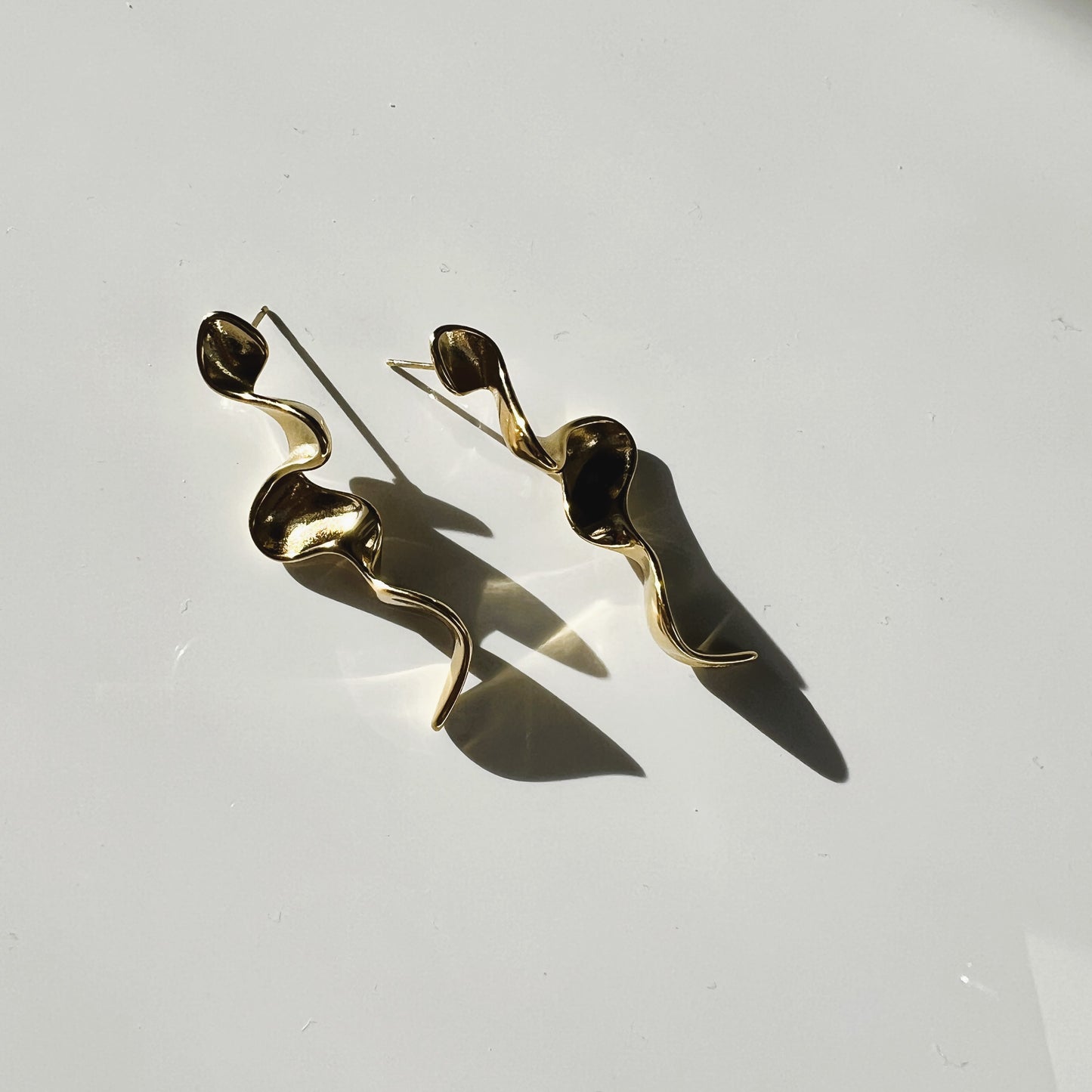 Gaia long earring