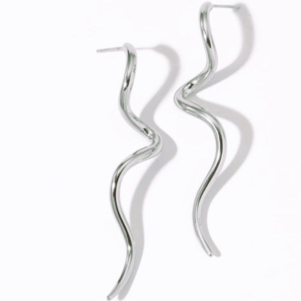Twinny long earring