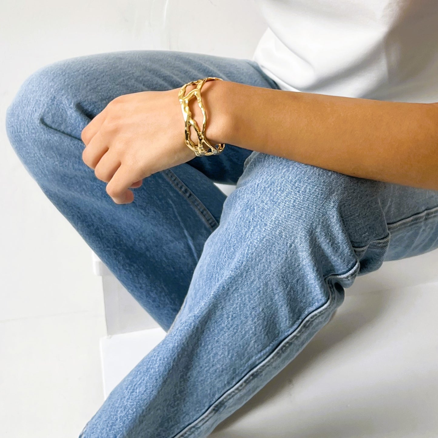 Gaia cuff bracelet