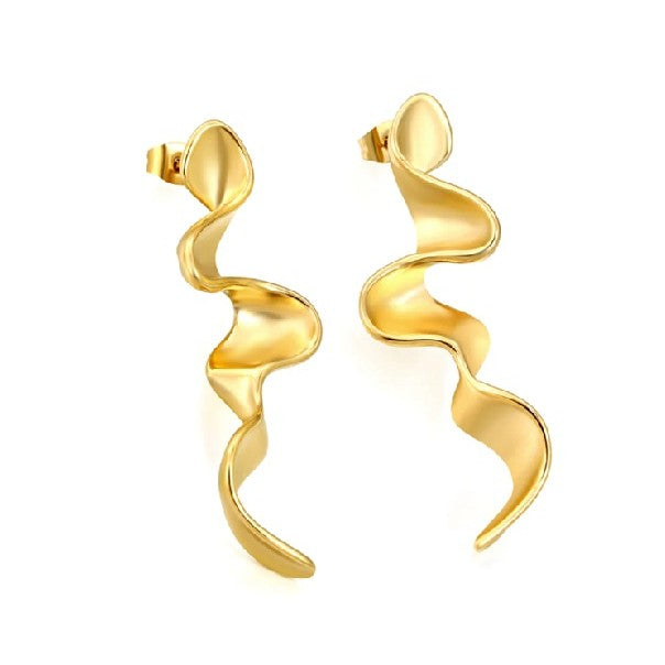 Gaia long earring
