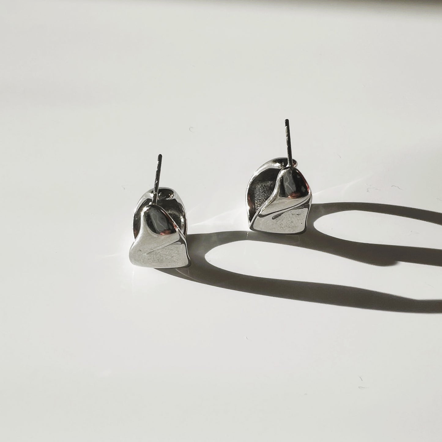 Gaia oval earring