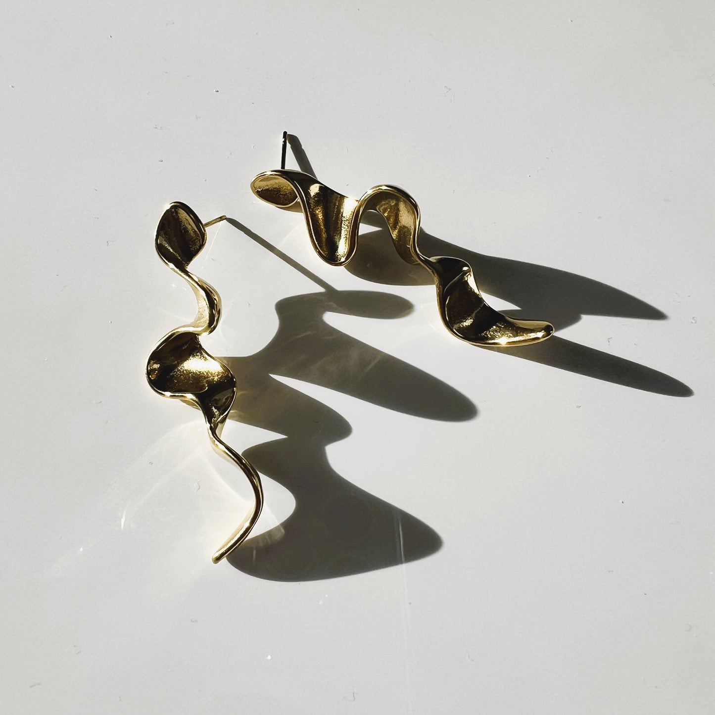 Gaia long earring