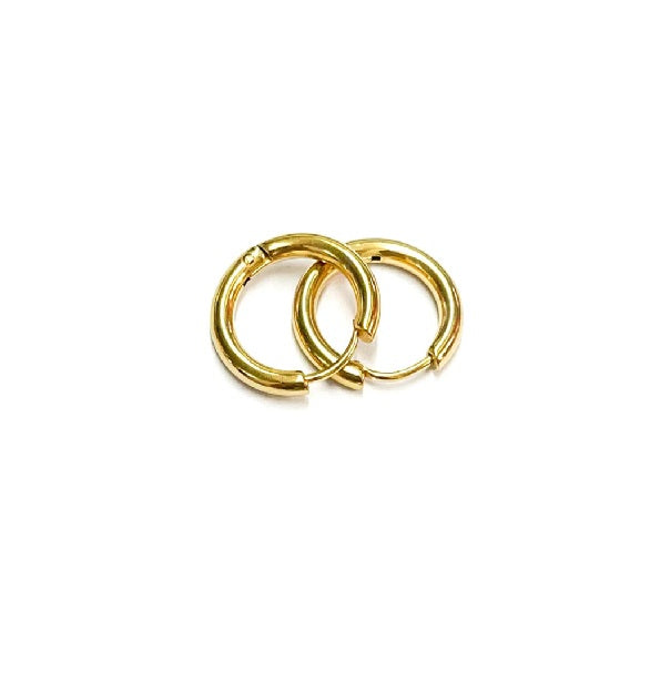 Maui 14 mm hoop earring