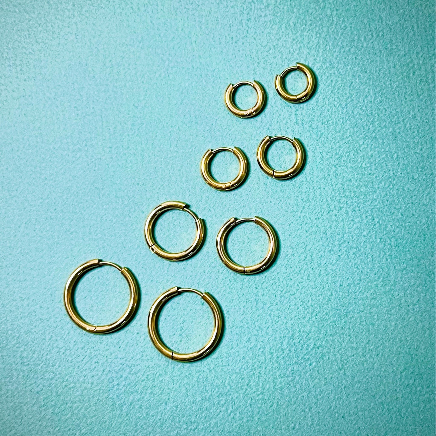 Maui 14 mm hoop earring