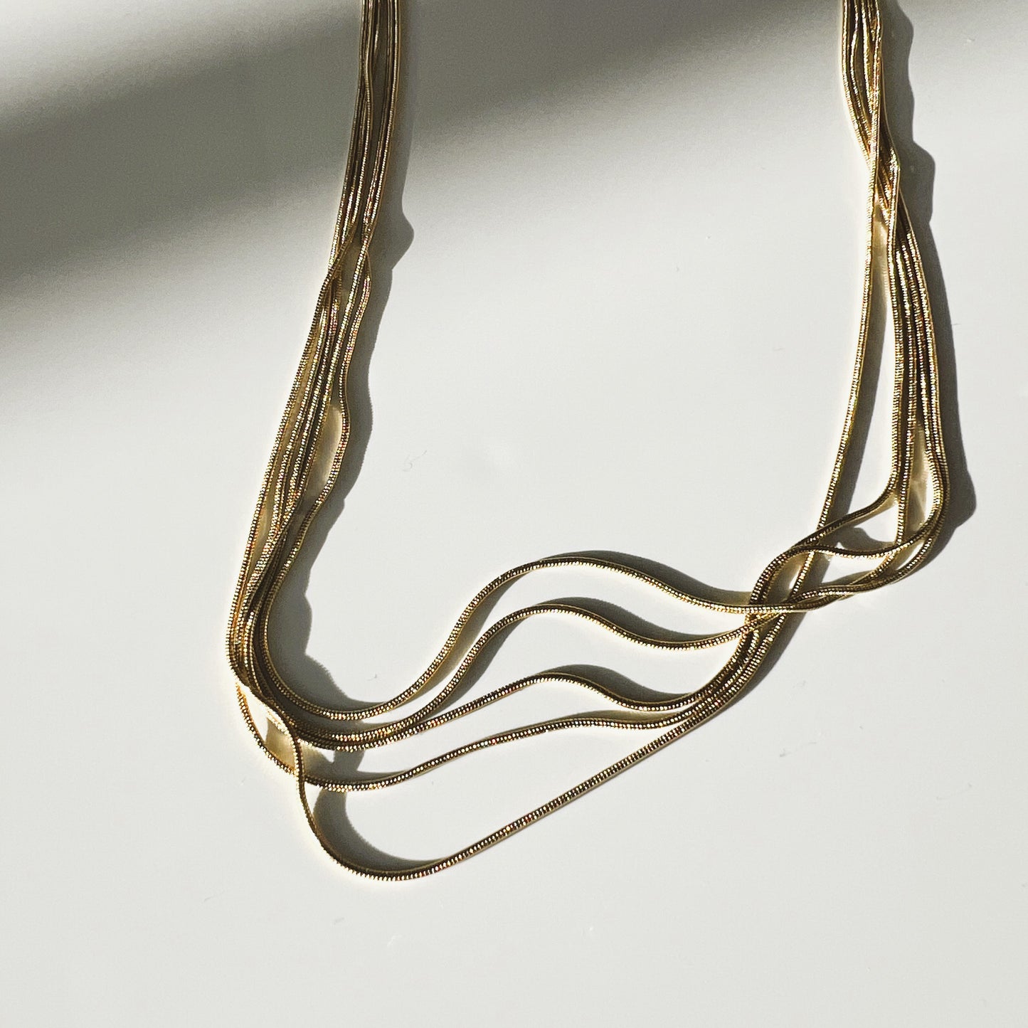 Palau multi-string necklace