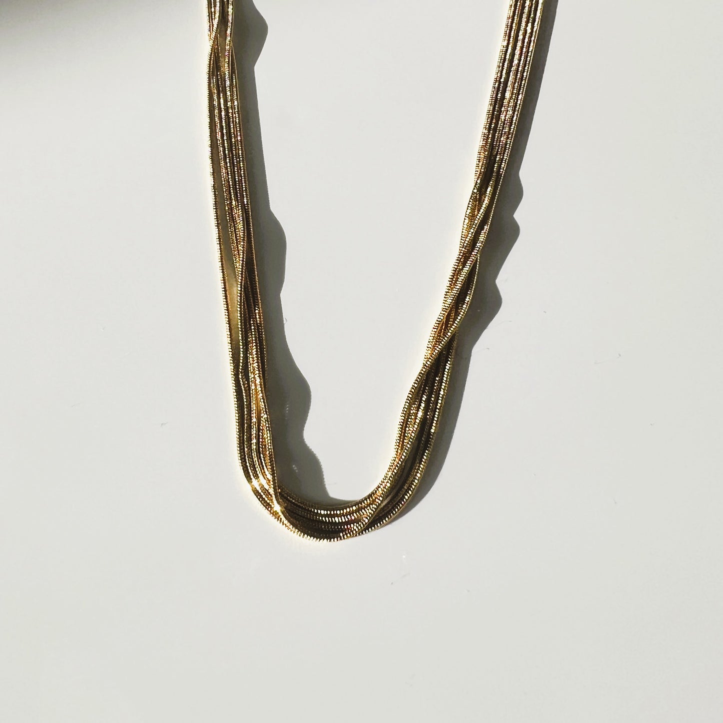 Palau multi-string necklace