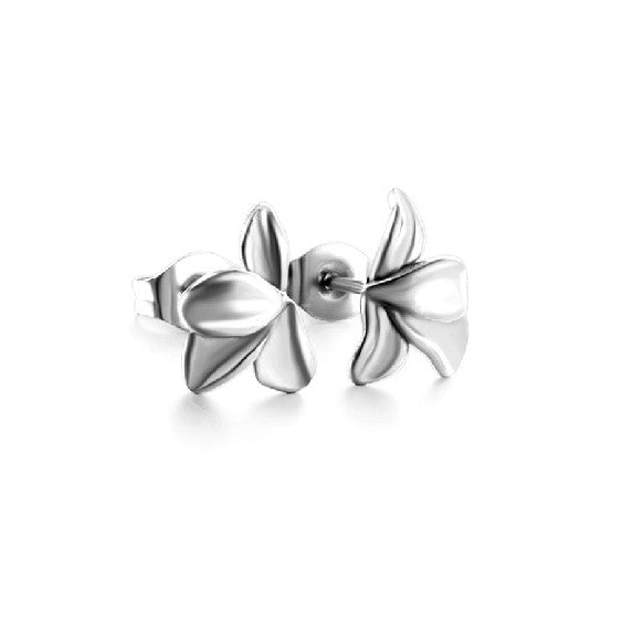 Tropical small leaf earring
