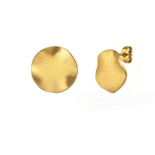 Zon small coin earring