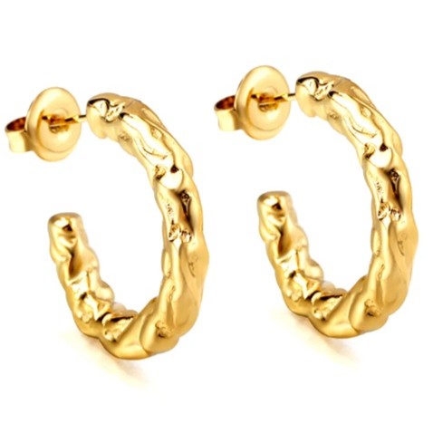Gaia C hoop earring