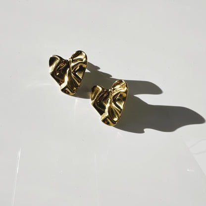 Gaia heart earring