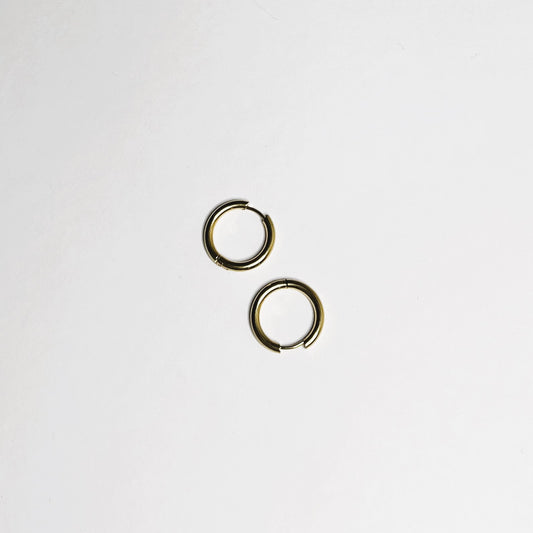 Maui 14 mm hoop earring