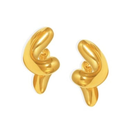 Twinny chunky earring