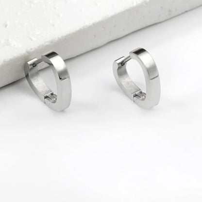 Cordia heart hoop earring