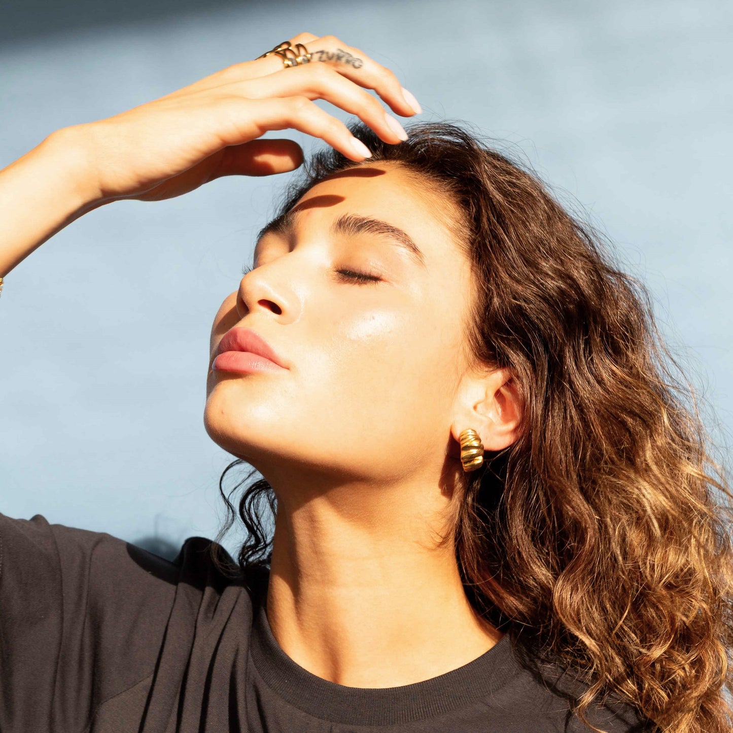 Gaia short earring