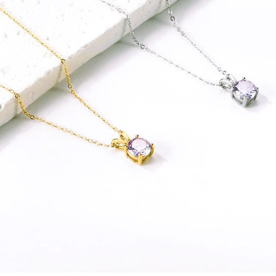 Silhouette pendant necklace