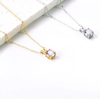 Silhouette pendant necklace