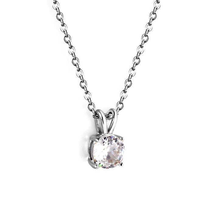 Silhouette pendant necklace